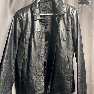 Leather jacket